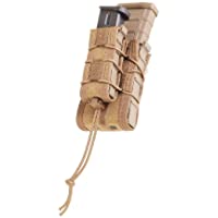 Los mejores  - Bolsa de taco de doble piso- doble pila para rifle y pistolas- compatible con MOLLE para respuesta rápida